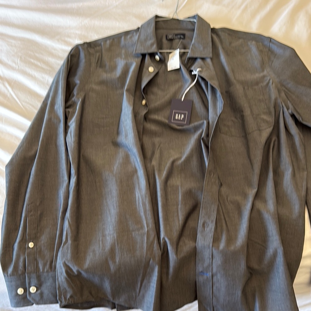 Gap xl button down long sleeve